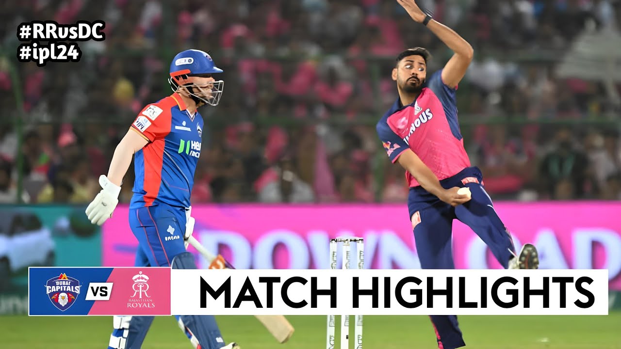DC vs RR IPl 2024 match 9 highlights | 28th march  2024 | ipl 2024 today match highlights