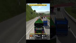 Bus ALS ngeblong Bus Sinar Jaya gaspoll‼️ Bussid V3.7.1 #shorts screenshot 4