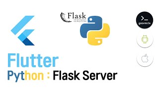 Flutter & Python Flask Server(with 구름ide)