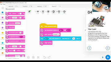 Ultrasonic Sensor using EV3 classroom