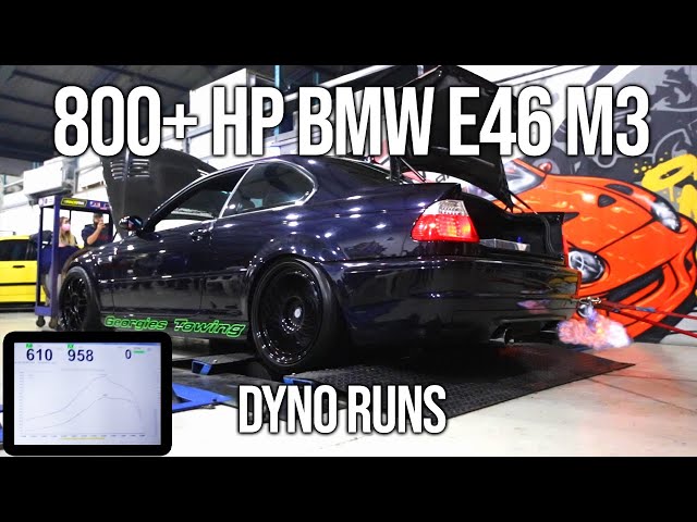 Turbocharged E46 M3 Produces Over 1000whp, Powerhaus