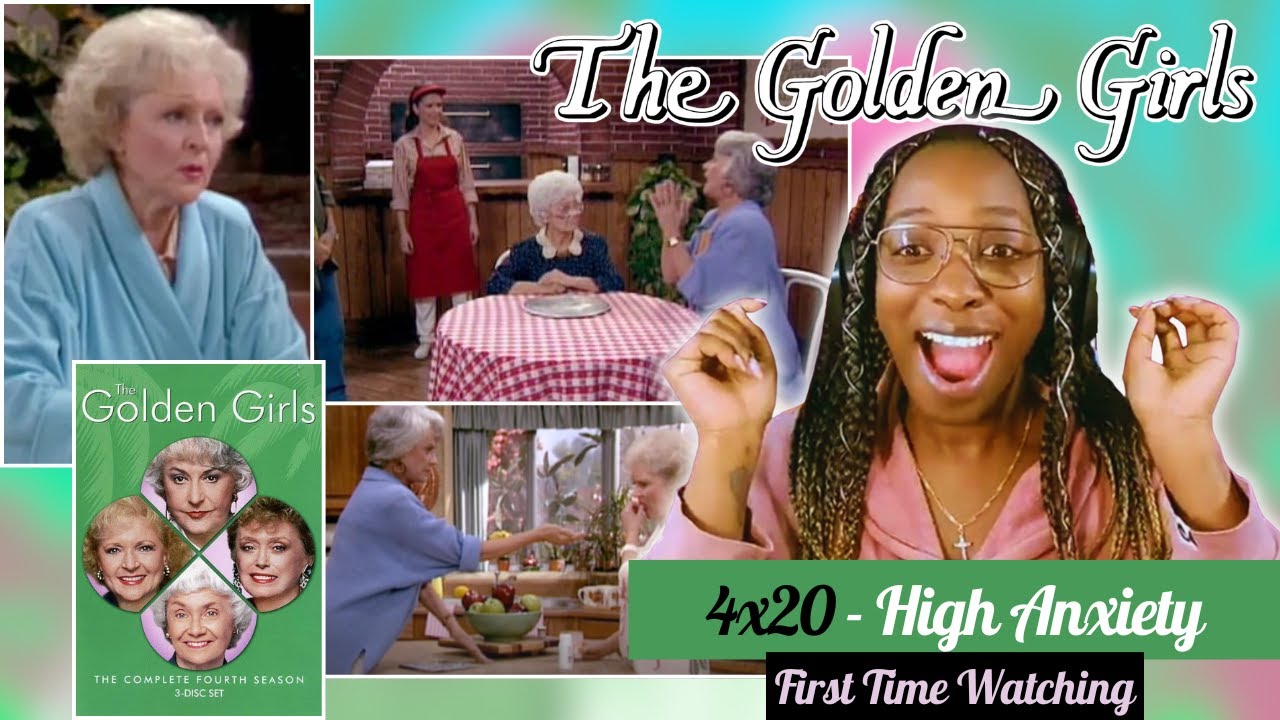 💊 Alexxa Reacts to HIGH ANXIETY 🤣 | The Golden Girls Reaction | Canadian Reaction | TV Commentary