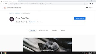 Cute Cats Tab browser-hijacking extension removal. screenshot 2