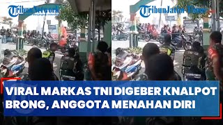 VIRAL MARKAS TNI DIGEBER KNALPOT BRONG MASSA KAMPANYE, Terkesan Sengaja Mengundang Amarah