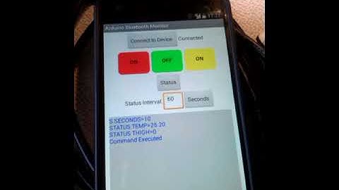 Connect Arduino Uno to Android via Bluetooth