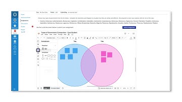 How to complete a Lucidchart Canvas Assignment: Student Video