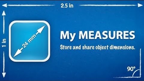 My Measures [iPad] Video review by Stelapps