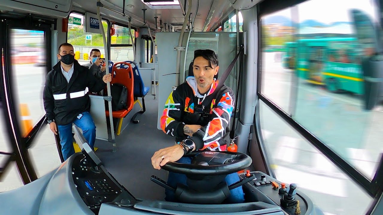 Me soltaron un SITP Alimentador!. Pista de Pruebas. Pronto un Transmilenio