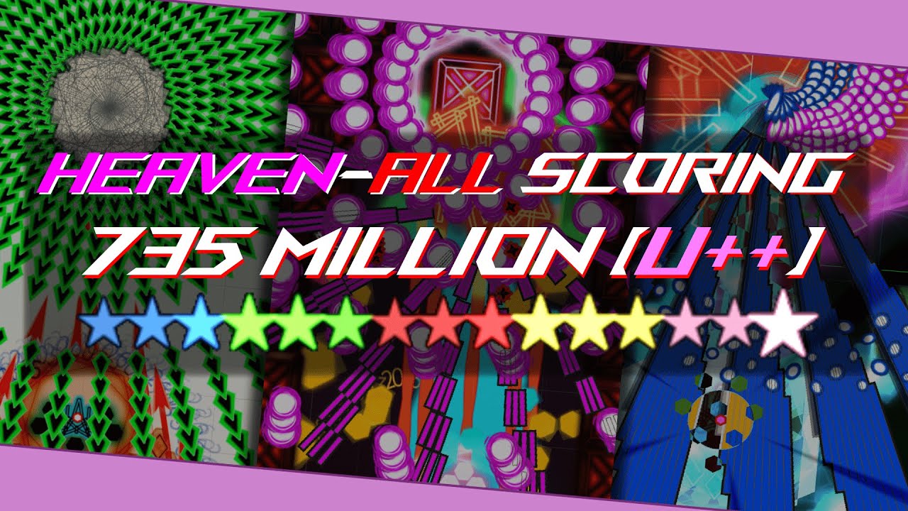 Bullet Hell Monday: Challenge - ALL Heaven - 735,008,341 [U++] (Laser + Homing)