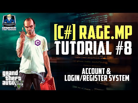 RageMP Scripting Tutorial #8 - Account & Login/Register System #2 [C#] [Deutsch]
