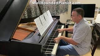 JOPLIN: Gladiolus Rag (at 63 bpm) | Cory Hall, pianist