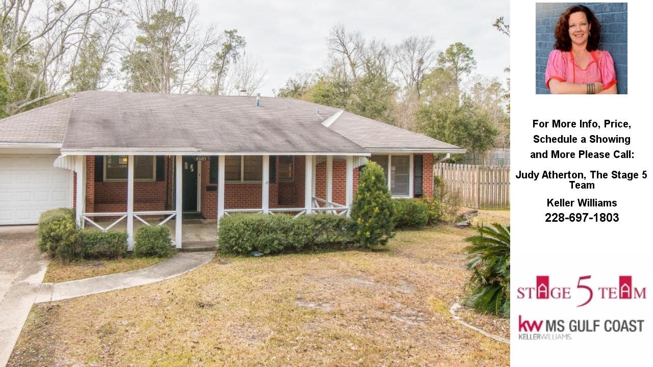 4605 Kendall Ave, Gulfport, MS Presented by Judy Atherton, The Stage 5