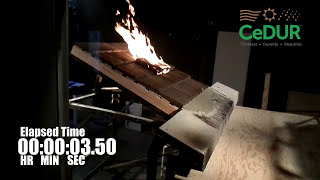 Class A Fire Rating Burning Brand Fire Resistance Test