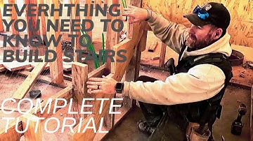 everything you would ever want to know about building stairs.