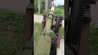 Hand operated rail crossing gate #shortvideo #railway #manually #railgate
