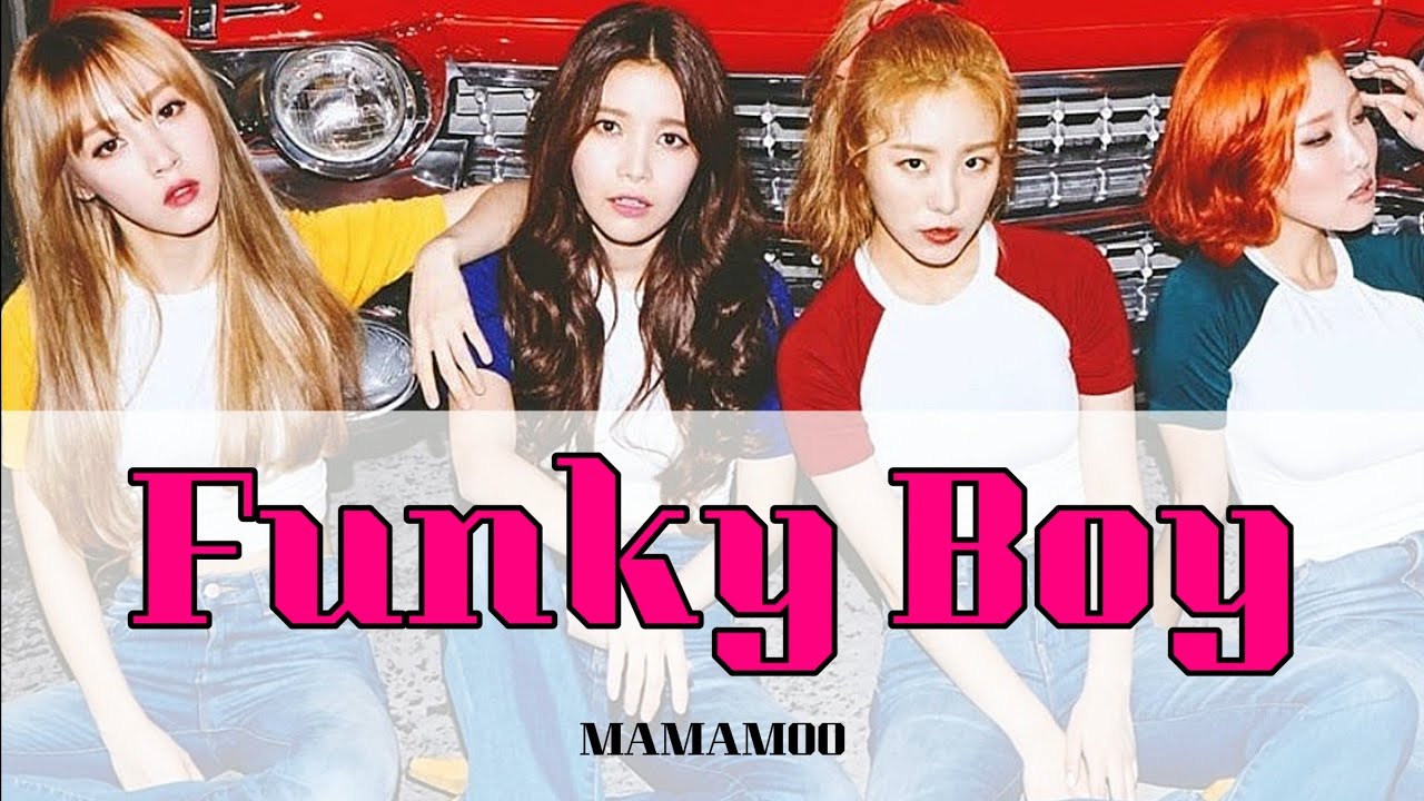 日本語字幕 かなるび 歌詞 Mamamoo ママム Funky Boy Youtube