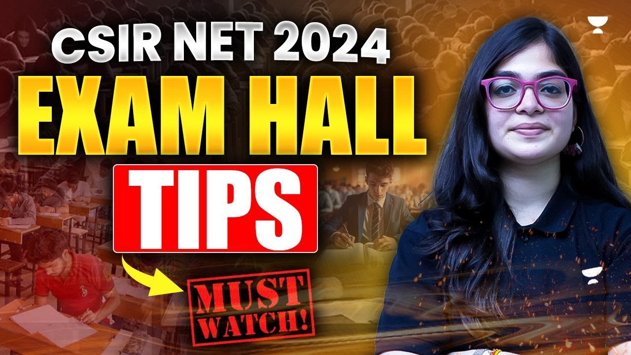 CSIR NET June 2024 | Exam Hall Tips CSIR NET | Don't Miss this 🔥💪