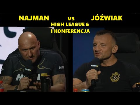 MARCIN NAJMAN vs PAWEŁ JÓŹWIAK. HIGH League 6: I Konferencja