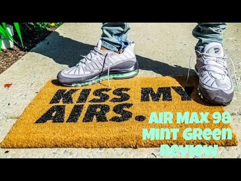 air max 95 mint on feet