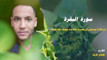 تلاوة ما تيسر من سورة البقرة | إن الله لا يستحيي أن يضرب مثلا ما بعوضة فما فوقها | القارئ عصام عارف