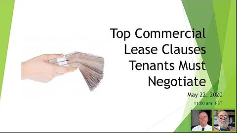 The Top Lease Clauses that Commercial Tenants Must Negotiate