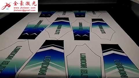 Vision Laser System for Printed Garment Fabric Textile Vinyl Contour Cut