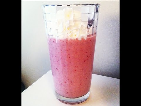 healthy-strawberry-&-banana-smoothie-recipe!