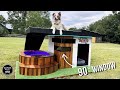 How to Build a Modern Dog House with a Ramp /// FREE Plans