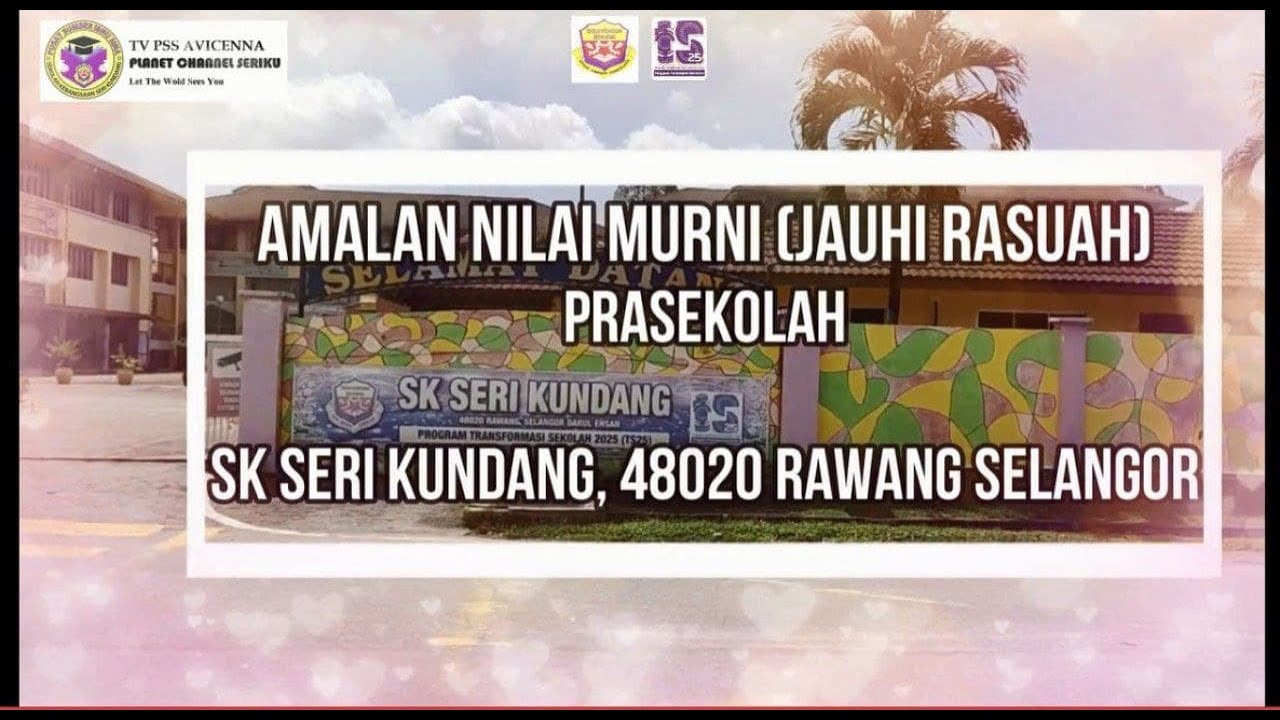 Amalan Nilai Murni Jauhi Rasuah Prasekolah - YouTube