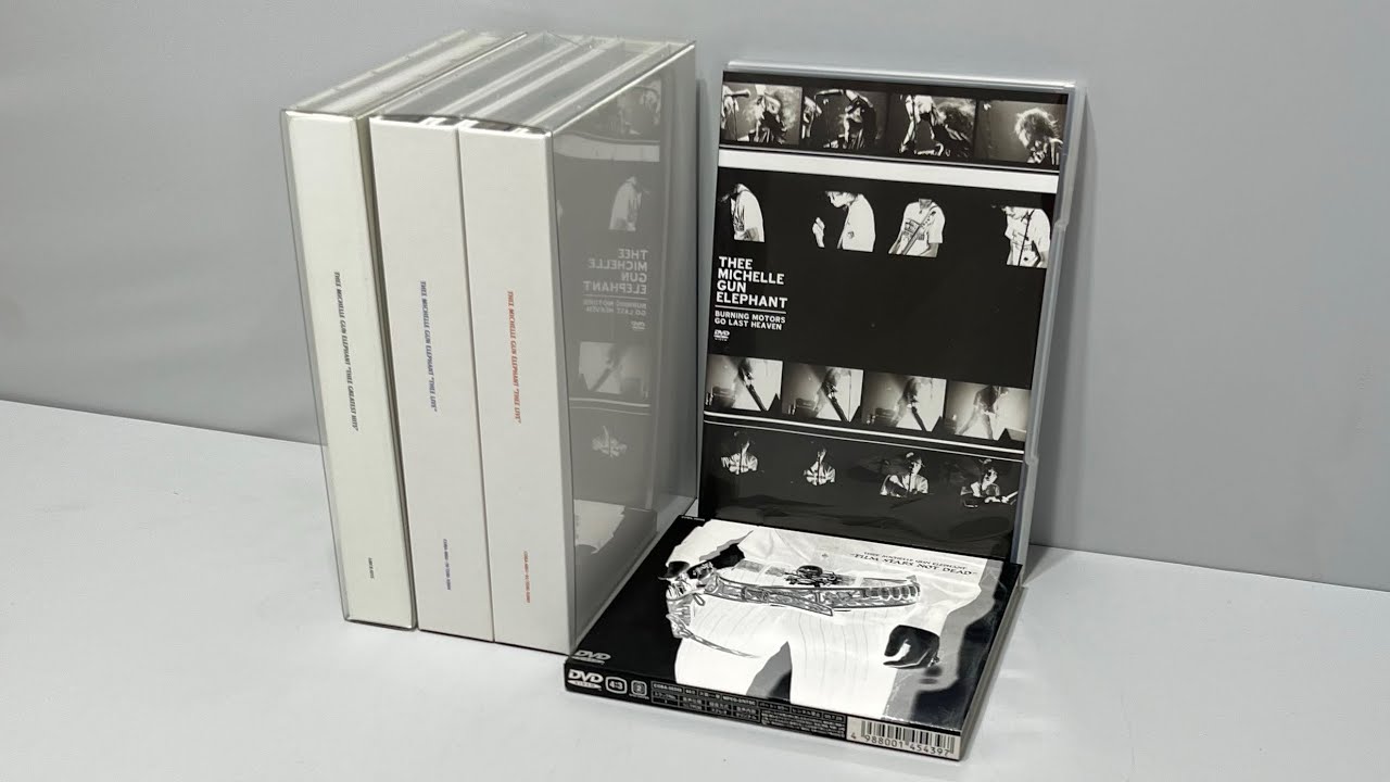 □ 4点セット THEE MICHELLE GUN ELEPHANT THEE LIVE / BURNING MOTORS