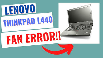 Lenovo ThinkPad L440 Fan Error  Simple Fix