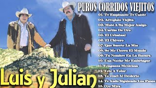 Las Mejores Canciones de Luis Y Julián || Puros Corridos Viejitos || Mix Para Pistear by CORRIDOS VIEJITOS MIX 1,854 views 5 days ago 1 hour, 12 minutes