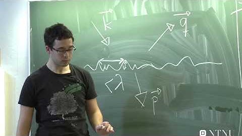 Reflection and Transmission at a non-flat interface