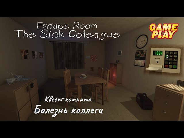 Escape Room - Der kranke Kollege Gameplay PC Steam game