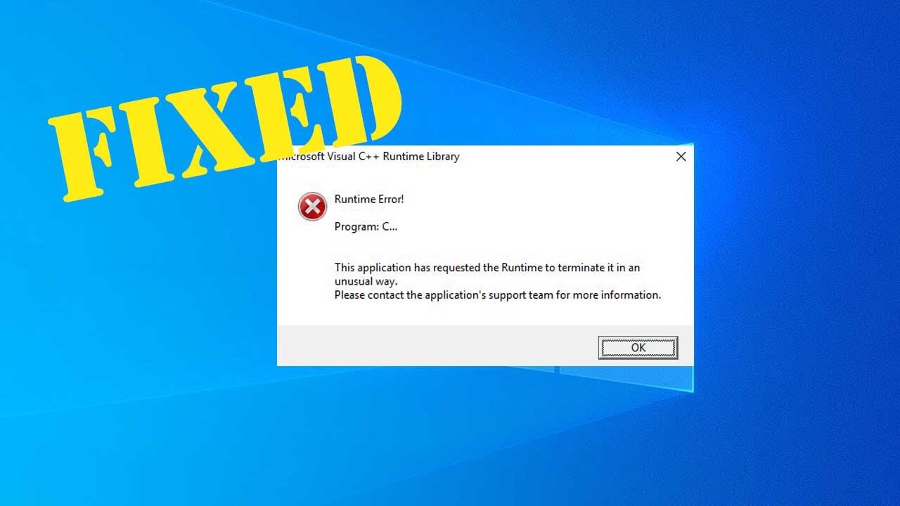 Ошибка this application has requested the runtime to terminate. Runtime Error this application has requested the runtime to terminate it in an unusual way решение. Microsoft Visual c++ runtime Library assertion failed самп. C++ runtime Library Error.