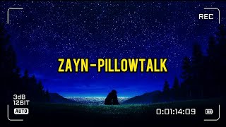 PILLOWTALK (audio edit + lyrics) VibeWithHR✨