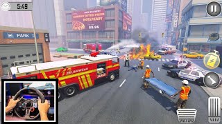 real fire truck driving games in best game for android gameplay screenshot 5