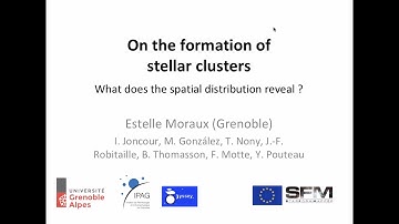 Dr. Estelle Moreaux - On the formation of stellar clusters