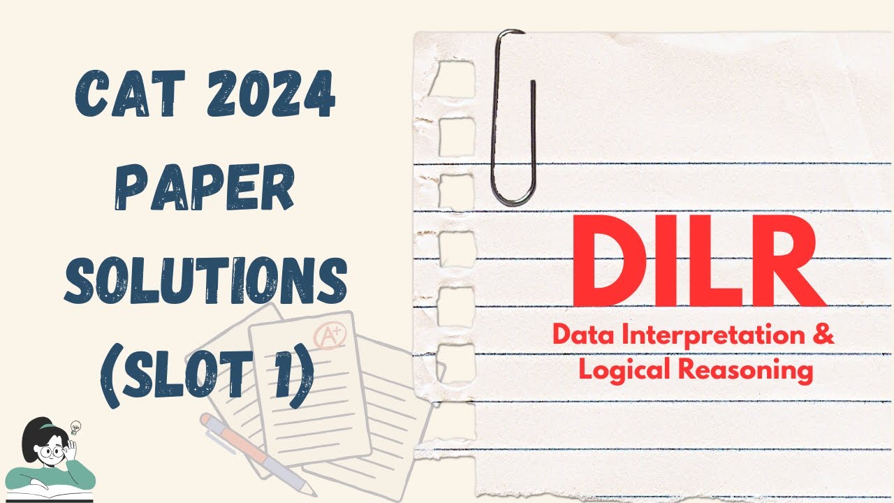 2024 Slot 1 DILR Paper with answers explained | CAT Solved Papers - YouTube