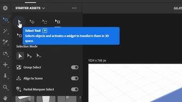 Adobe Dimension 2020 - 04 Select, Move, Rotate and Scale 3D Object (in English)