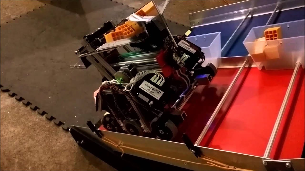 FTC Team 6389 Robot (beta 1) Video - Ramp and Arm - YouTube