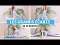 Routine souplesse des jambes  les grands carts