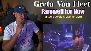 Greta Van Fleet - Farewell for Now (Studio & Live Versions) (Reaction)