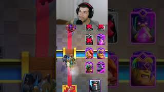 two dark knights versus evolved cards #clashroyale screenshot 4