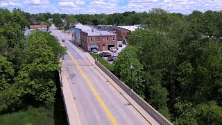 Aerial shots from Greater Fort Wayne. Aerial 4K.