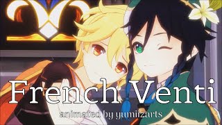 Mmd French Venti Ohohoho Traveller Genshin Impact Meme