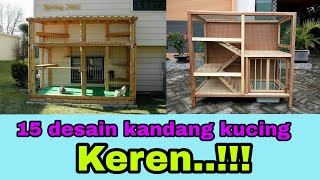 15 desain kandang kucing menarik dan keren