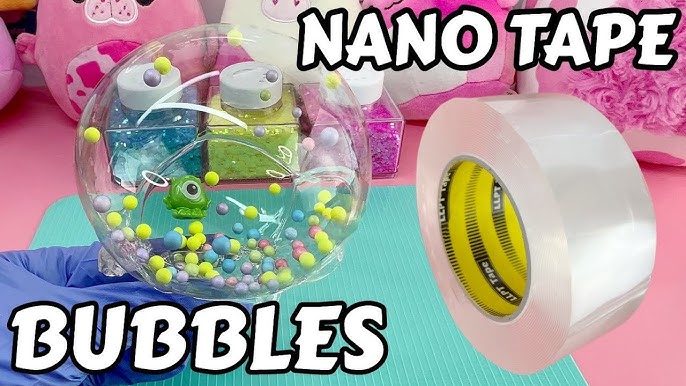 Jimcii Nano Tape Bubble Kit for Kids with Step-by-Step Video Tutorial, Nano  Double Sided Adhesive Gel Grip Traceless Tape, Nano Magic Tape Bubbles For