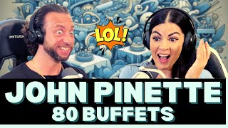 MAKING THE MOST OUT OF "ALL YOU CAN EAT"! First Time Reaction To John Pinette - 80 Buffets