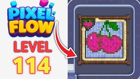 Pixel Flow Level 114 Walkthrough